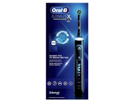 Oral-B Genius X Adulto Escova oscilante Preto