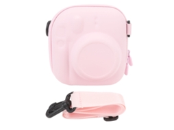 Camera Case Protective Portable Camera Carrying Bag With Adjustable Shoulder Strap For Mini 7+ 8 9 11 12 40 Pink LAXISCREED