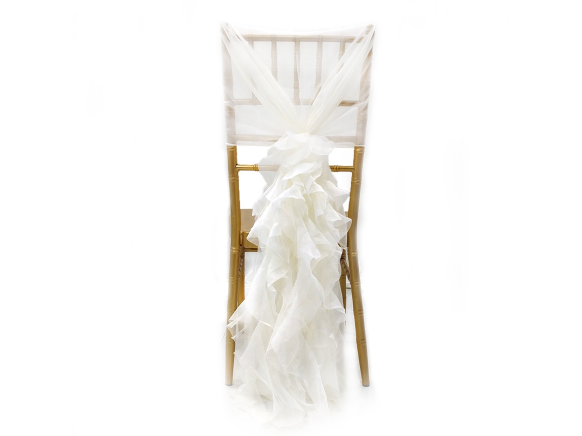 Decoração para Fundo de Cadeiras de Casamento LAXISCREED