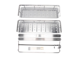Organizador de Cesta de Chuveiro Aço Inox S/MARCA