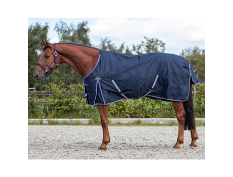 Manta para cavalos ao ar livre QHP Luxury 200g