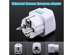 Adaptador De Viagem Universal Eua Reino Unido Austrália Para Ue, Plugue Eua Para Europa, Para Tomada De Parede