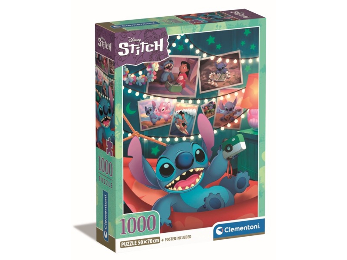 Puzzle CLEMENTONI Compact Disney Classic (1000 peças - 1 Unidade - Envio Aleatório)