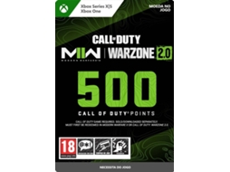 Cartão Xbox Call Of Duty Points 500 Points (Formato Digital)