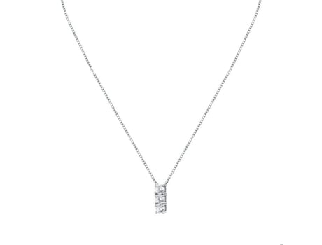 Colar Em Prata 925/1000 Reciclada E Zircão Saiw240 Morellato