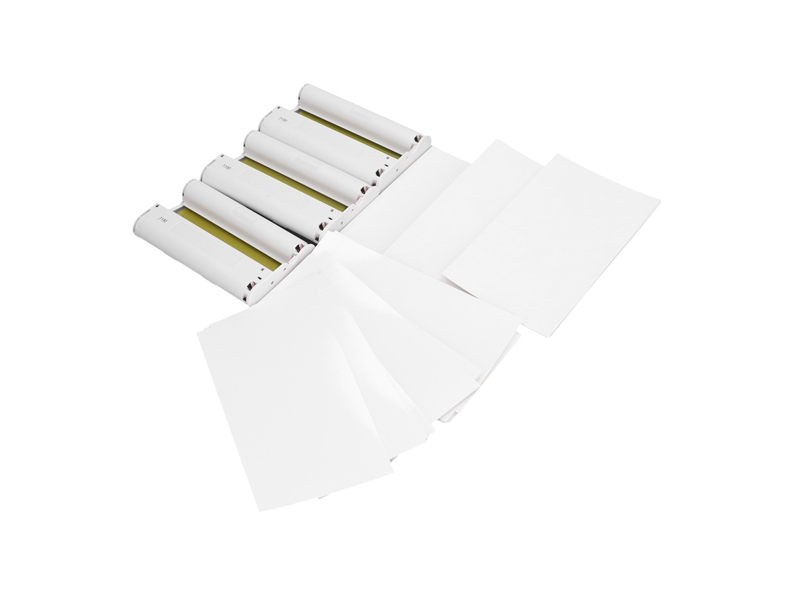Kit De Cartuchos De Tinta Color 3 Peças E Papel Fotográfico 108 Peças 4x6 Polegadas Para Selphy Cp1300 Cp1500 Cp1200 Cp1000