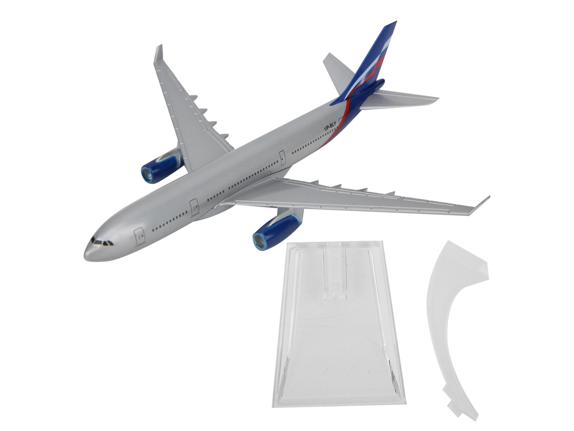 Mali modelo de Avião de Liga Kit de Garagem Brinquedo Infantil com Base 16cm