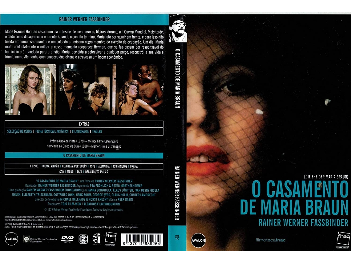 Die Ehe Der Maria Braun / O Casaento de Maria Braun 