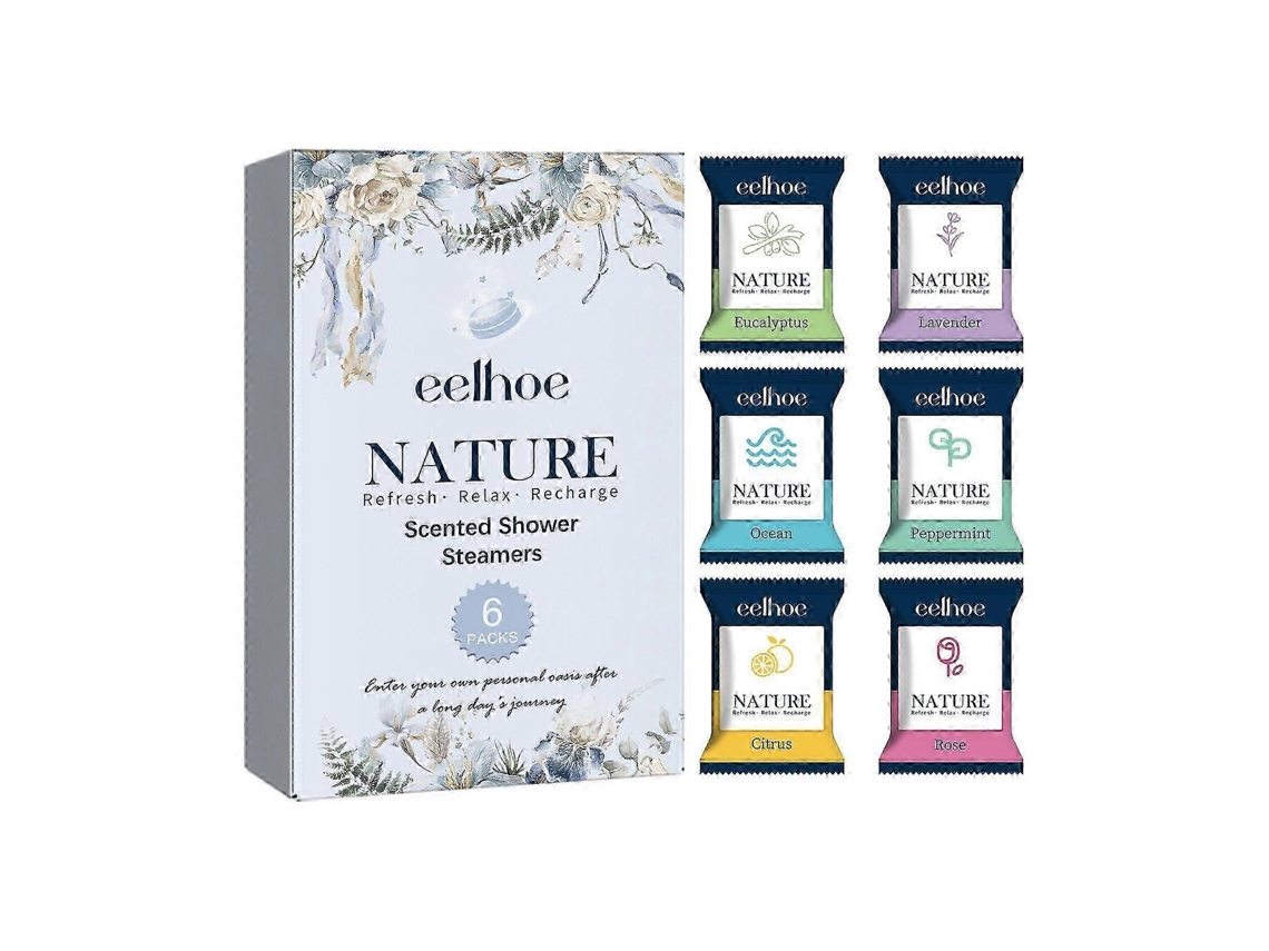Pastilhas De Aromaterapia Para O Chuveiro: Fragrância Relaxante E Uma Experiência De Spa De Limpeza Profunda (pacote Com 6 Unidades)