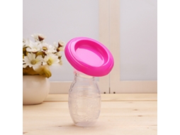 Bomba Tira leite Manual para Bebês, Coletor de Leite Materno de Silicone, Calibrador Automático MDUG (rosa)