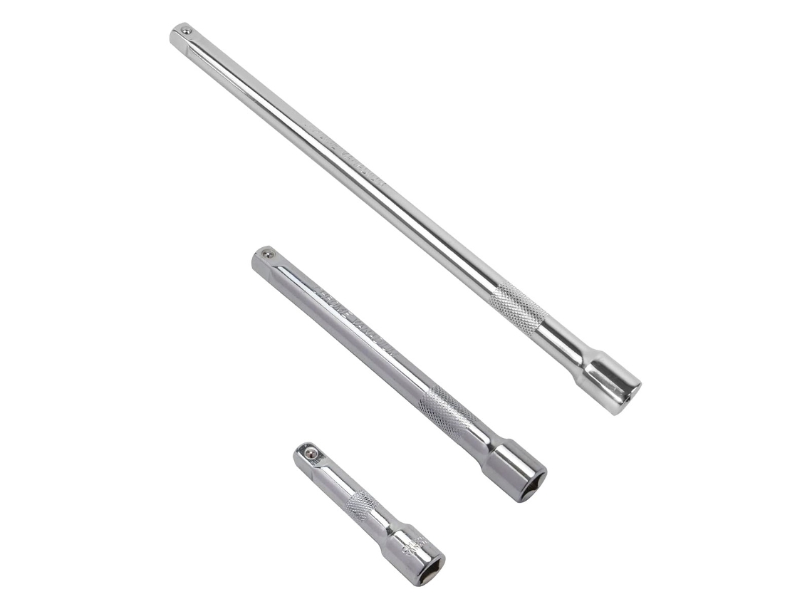 Soquete De Extensão 1/4 Polegada, Conjunto De Extensões Para Chave De Soquete , Aço Cromo Vanádio (2, 4, 6 Polegadas)
