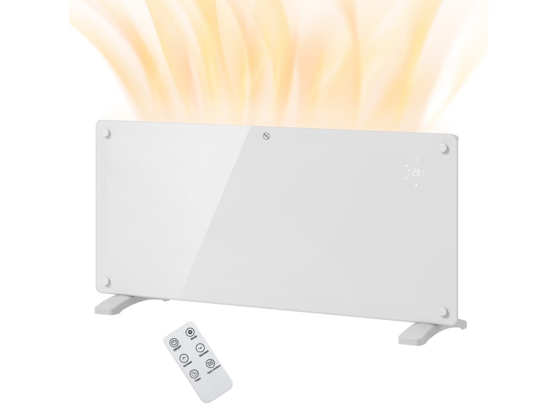 Aquecedor Elétrico 2000w com Timer e Controle S/MARCA