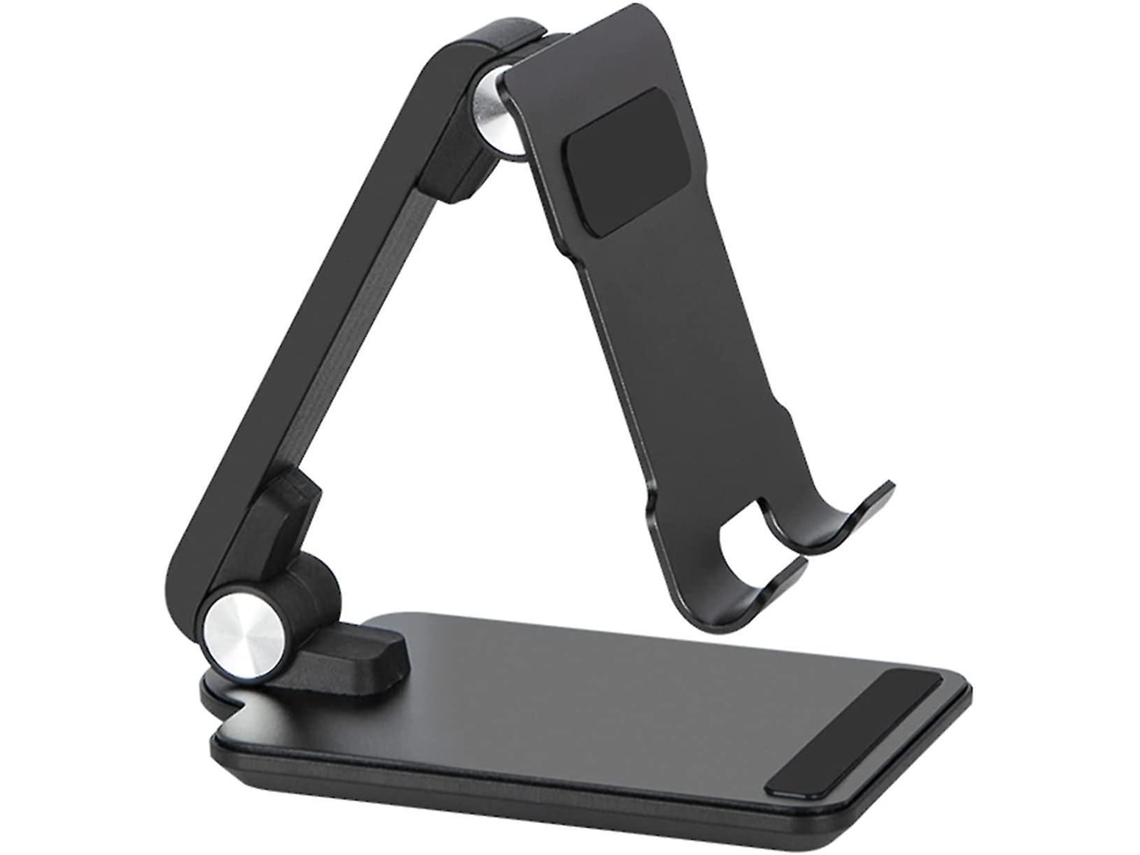 Suporte De Celular Para Mesa, Dobrável, Com Ajuste De Ângulo, Em Alumínio, Compatível Com Celulares De 4 A 8 Polegadas