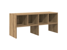 Shoe Rack, Shoe Racks Vidaxl Marrom Madeira Processada (n/a)