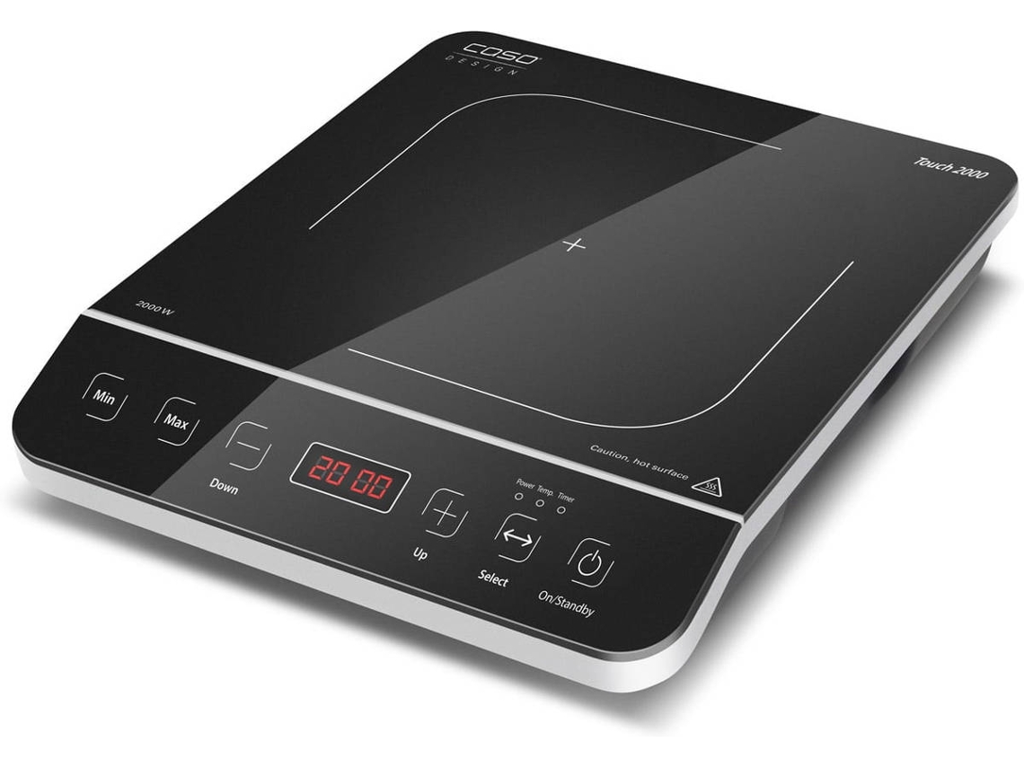 Placa de Indução CASO 2000 Touch (Elétrico - 34 cm - Preto)