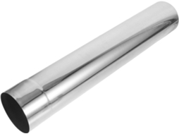 Chaminé De Aço Inoxidável 75 X 43 Cm Para Fogão A Lenha Externo