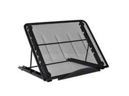 Lurelia Suporte Para Portátil Ajustável Em 15 A 75 Graus, Dobrável, Ergonómico, Antiderrapante, Com Ventilação, Em Aço, Para 10 A 15,6 Polegadas