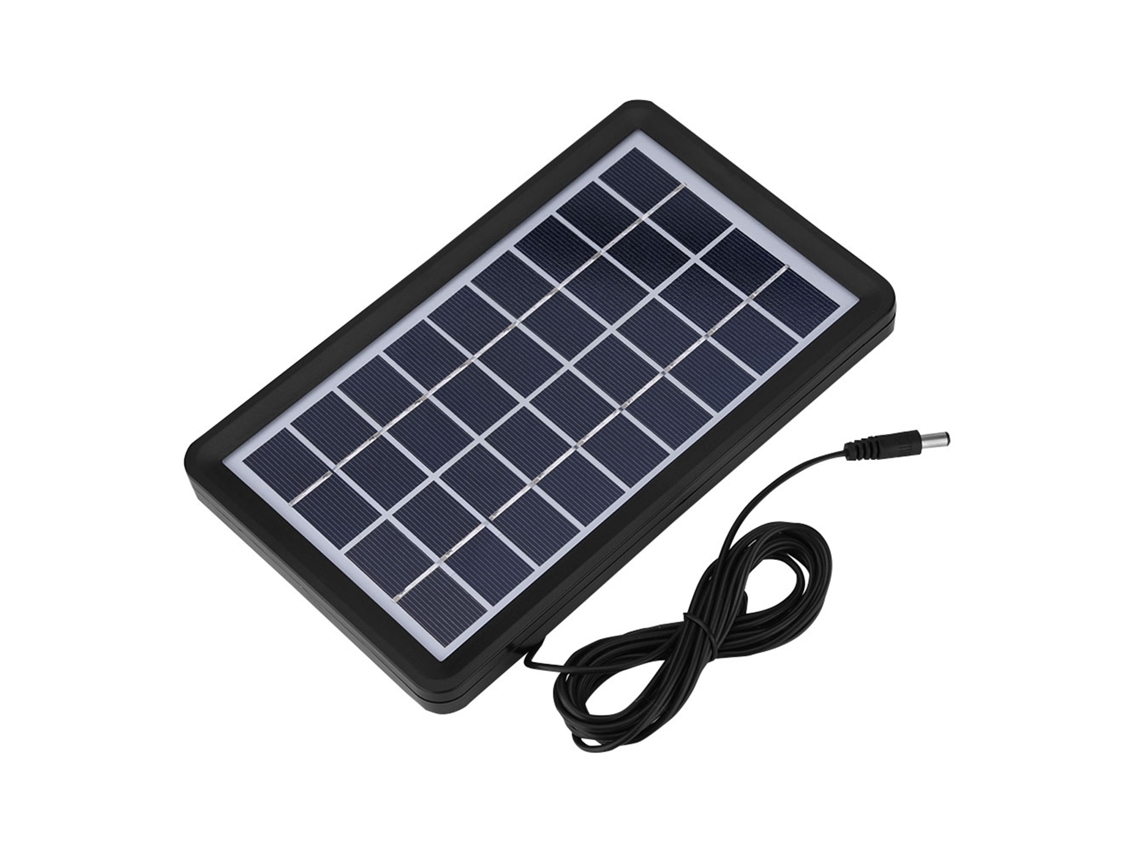 Panel solar de 9V 3W con célula policristalina, 93% de transmitancia luminosa y resistente al agua MARCA