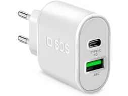 Carregador Parede SBS USB-C Branco
