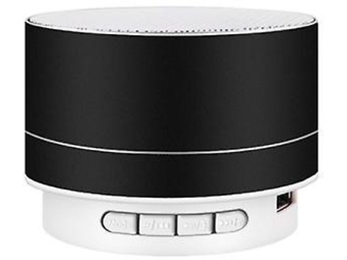 Mini Alto Falante Portátil Baixo Aprimorado Microfone Embutido 5h Reprodução Iphone/ipad/samsung/laptop/tablet/carro/casa Preto Yizhood
