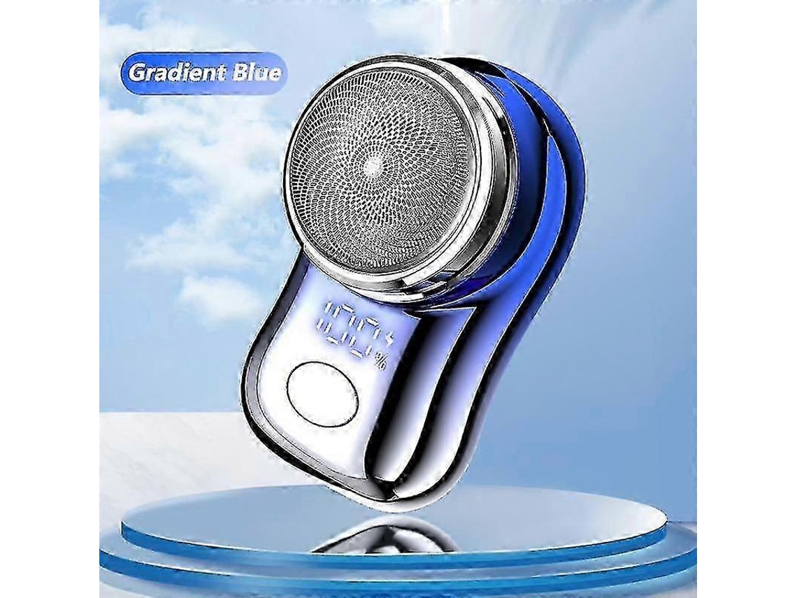 Aparelho De Barbear Elétrico Mini, Compacto, Com Display Digital, Lavável, Para Viagem