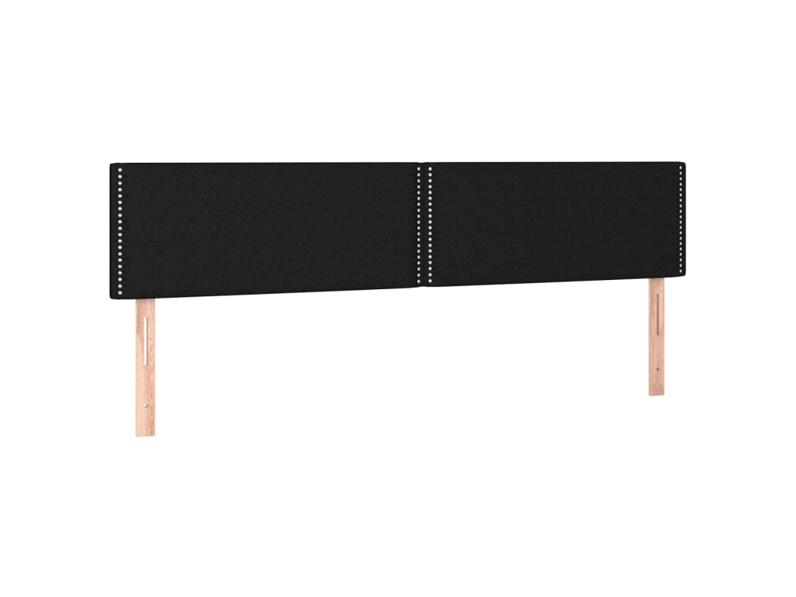 Headboard, Headboards Vidaxl Preto Tecido (200 Cm)