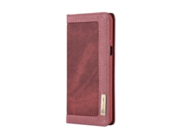 Capa para Samsung S7edge EOOCOO com Tela Vermelha e Capa Jeans