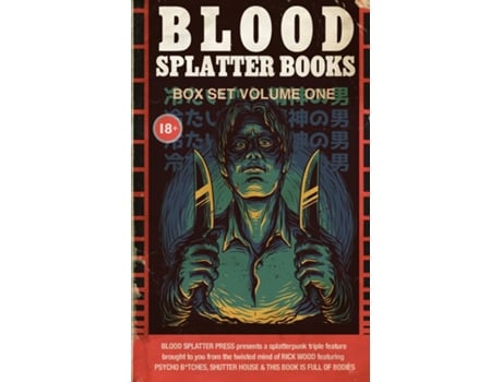Livro Blood Splatter Books Box Set Volume 1 De Rick Wood (inglês)
