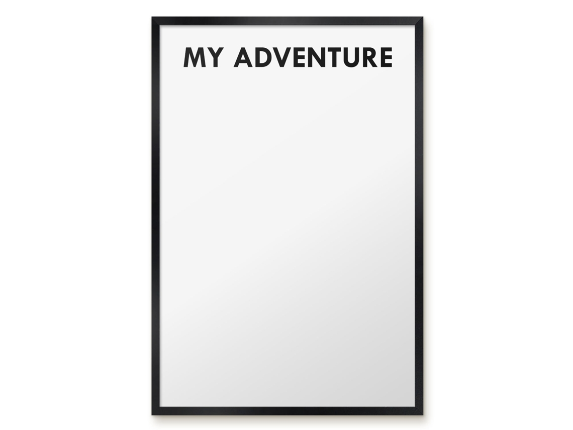 Magnetic Board For Wall My Adventure For The Bedroom Espelharte (40x60 Cm)