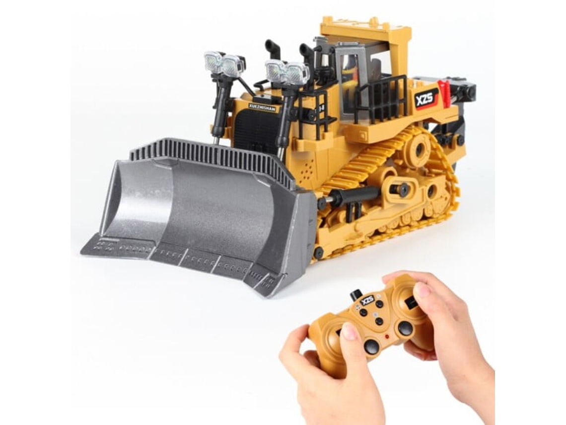 Trator de brinquedo com controle remoto Slowmoose para crianças