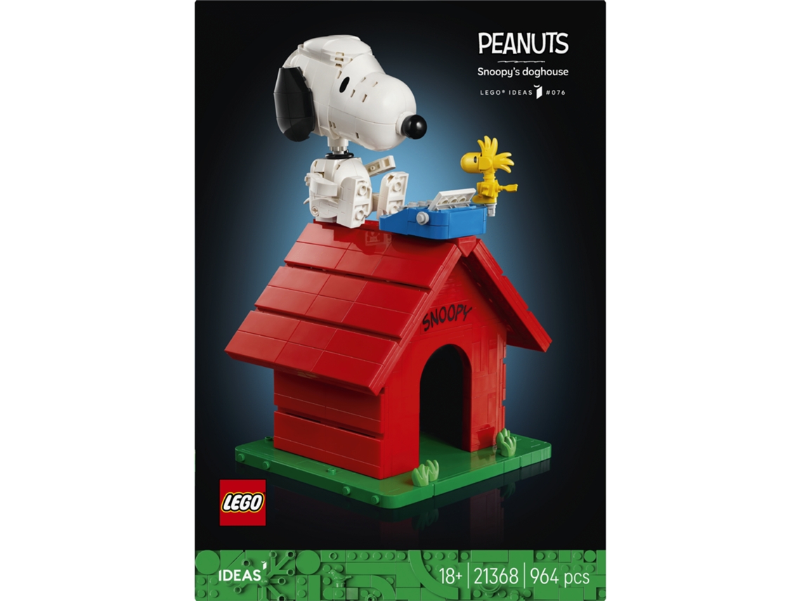 Lego® 21368 Ideas Peanuts: La Caseta De Snoopy - Maqueta Para Adultos
