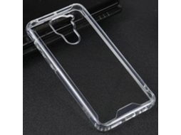 Capa Protetora Transparente De Tpu + Pc Com Quatro Cantos À Prova De Choque Para Xiaomi Redmi Note 9