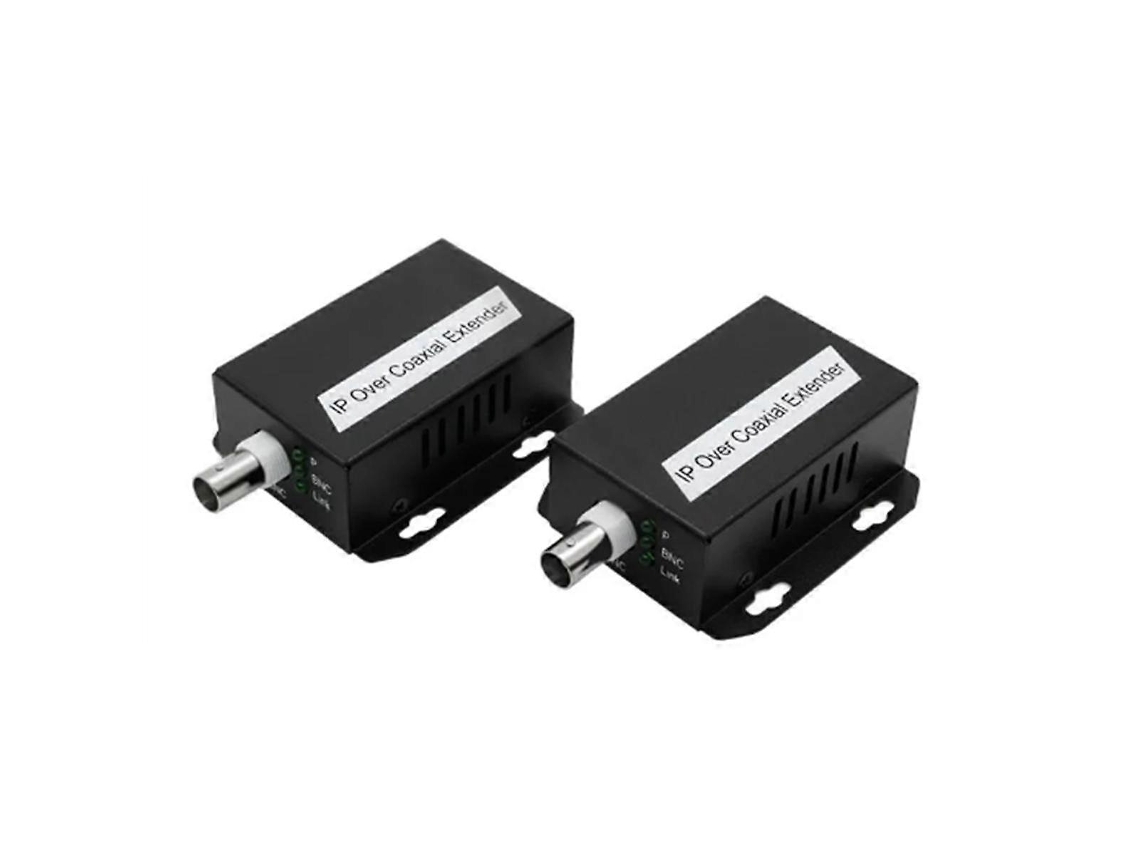 Extensor De Transmissão De Rede Ip Para Coaxial, Transmissão De Cabo De Rede Para Linha Coaxial, Conversor Ethernet De 500m Para Cftv Aquaforge