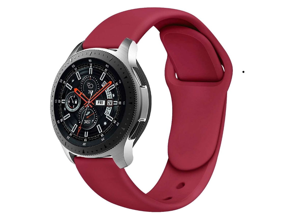 Bracelete Garmin Forerunner 620 Pulseira Silicone Líquido Vinho