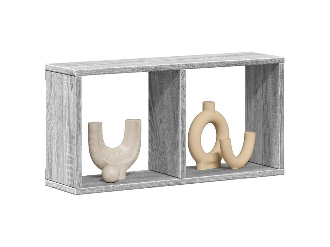 Vidaxl Armário De Parede 60x16x30 Cm Deriv. Madeira Cinzento Sonoma
