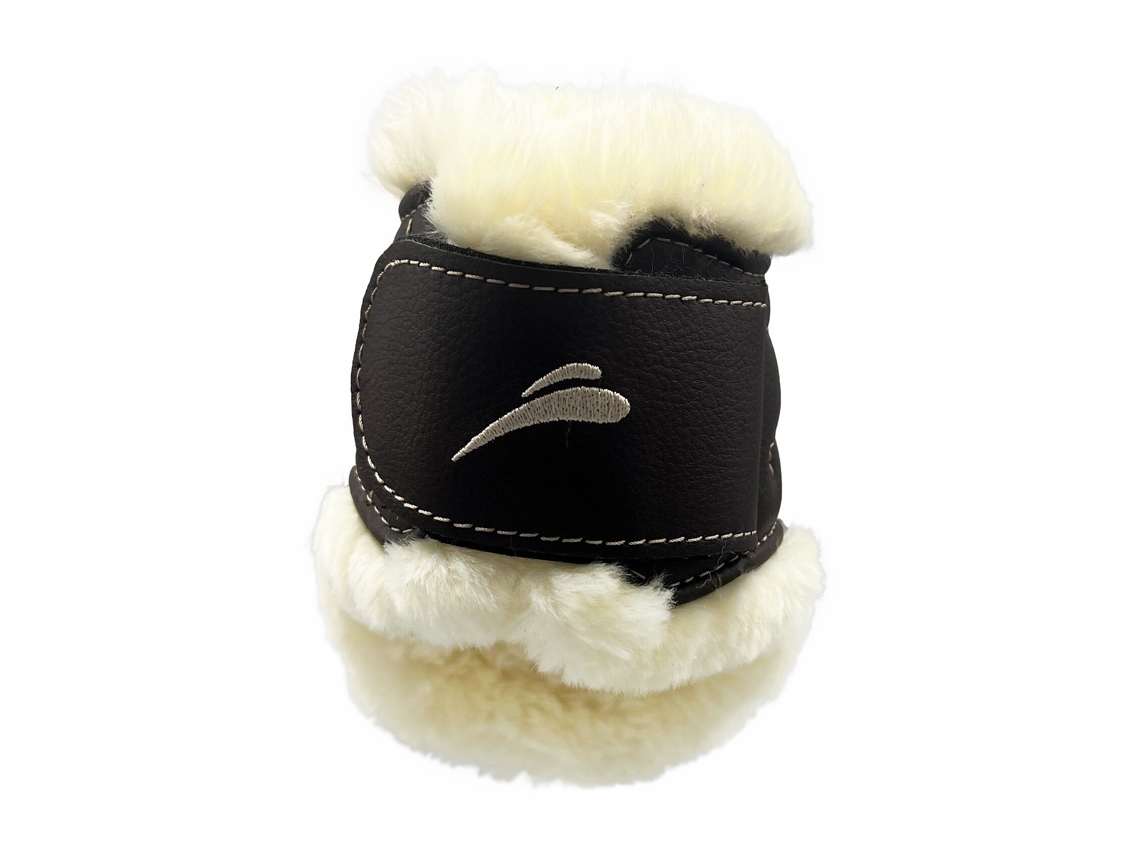 Protectores de Boleto para Cavalos com Pêlo EQUICK Glam Velcro Fluffy