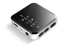 Receptor Transmissor Bluetooth 5.2 p/ TV, Fones de Ouvido c/ AptX Adaptive, Sem Fio CHRONUS