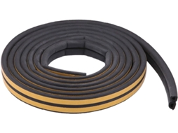 Ruilogod Fita Adesiva Para Portas E Janelas, 2x 2, 5m Compressão, Preta