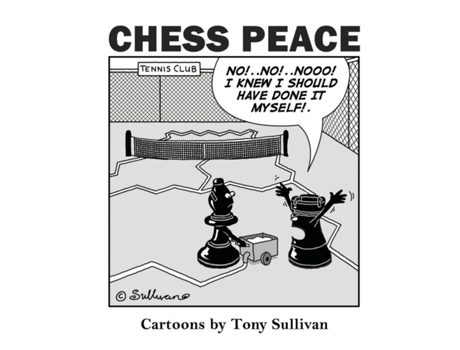 Livro Chess Peace: Cartoons by Tony Sullivan Tony Sullivan (Inglês)