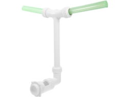Fonte de Cascata com Jato Duplo Inoomp para Piscinas, Fonte de Jato Ajustável para Refrescar Piscinas e Lagos de CHABERLU