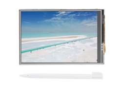 Display Rpi De 3,5 Polegadas 480x320 4b Monitor Táctil Resistivo Com Caneta Para Raspberry Pi 3b Eletrônicos De Consumo