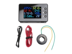 Voltímetro Amperímetro Digital Lcd Ct 100a