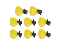 Conjunto de óculos Primerox Anti-Pick para Galinhas com Tampões