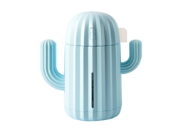 Humidificador 340ml Cacto USB Ultrassónico Cronometragem Aromaterapia Difusor