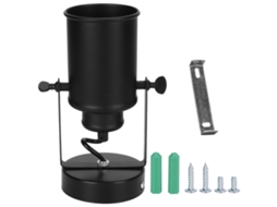 Luminária de parede retrô em ferro forjado estilo antigo, modelo 2026, ideal para decoração de restaurantes, bares, corredores e halls de entrada. 220V