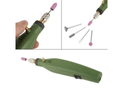 Laxiscreed Kit De Ferramentas Rotativas Com Mini Furadeira Elétrica E Esmeril Para Polimento
