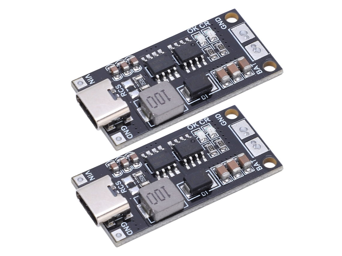 Módulo Carregador Bateria 2s Type C 8.4v 2a Resistente