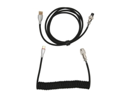 Cabo De Conexão Aérea E Cabo Usb Para Teclado Mecânico, Acessórios Gamer.