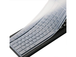 Protetor de teclado de silicone, à prova d'água, poeira, para laptops até 17 polegadas, S/MARCA