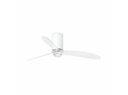 Mini Tube Fan M Led Ventilador Dc Branco Mate/Transparente FARO BARCELONA